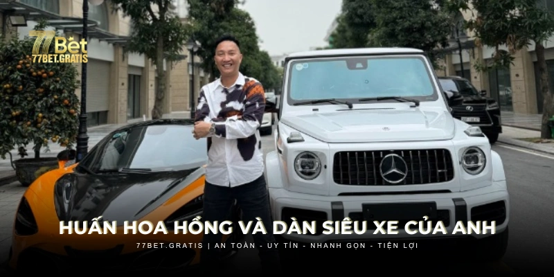 CEO 77BET và dàn siêu xe giá trị khủng của anh